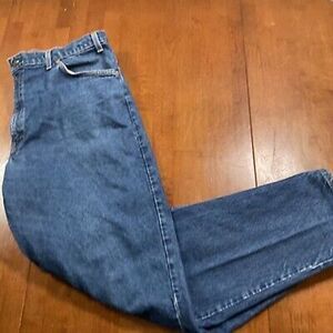 VTG Levis Jeans Mens 38x32 Blue Regular Straight Orange Tab American Denim
